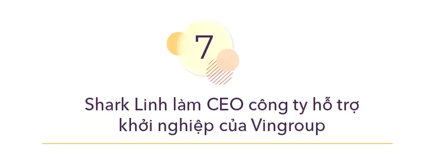 Thẻ đồ hoạ số 7: Shark Linh làm CEO công ty hỗ trợ khởi nghiệp của Vingroup