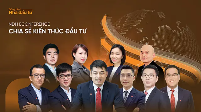 Ảnh quảng bá chuỗi NDH eConference Chia sẻ kiến thức đầu tư với các diễn giả