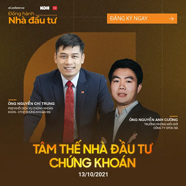 Buổi chia sẻ đầu tiên sẽ diễn ra lúc 15h ngày 13/10
