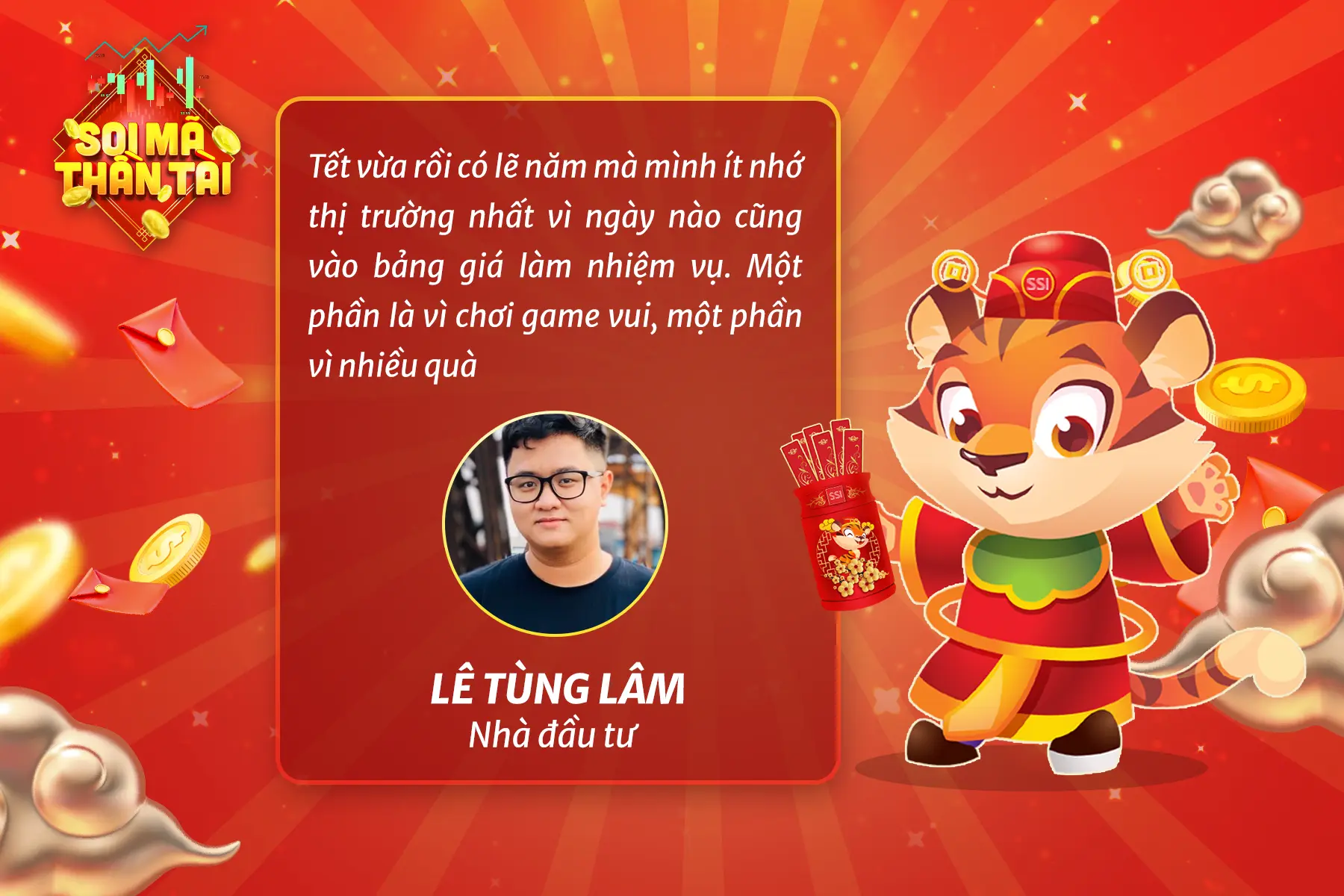 Đồ họa trích lời anh Lê Tùng Lâm, nhà đầu tư, nhận xét về game