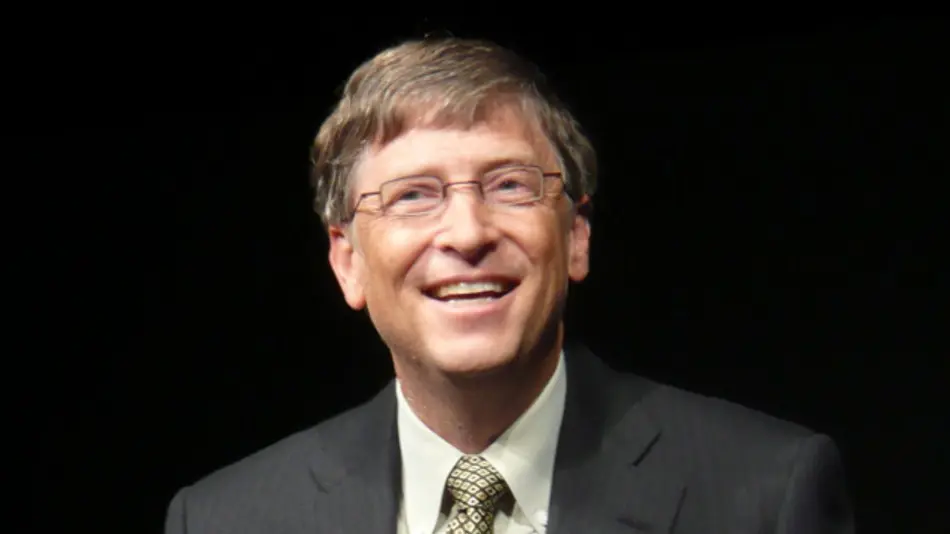 Ông Bill Gates, đồng sáng lập Microsoft, mỉm cười