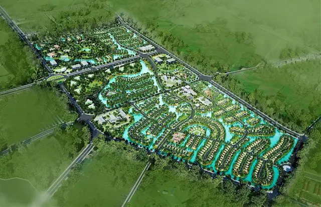 Phối cảnh dự án Khu đô thị sinh thái tại các phường Phúc Lợi, Việt Hưng, Giang Biên, quận Long Biên