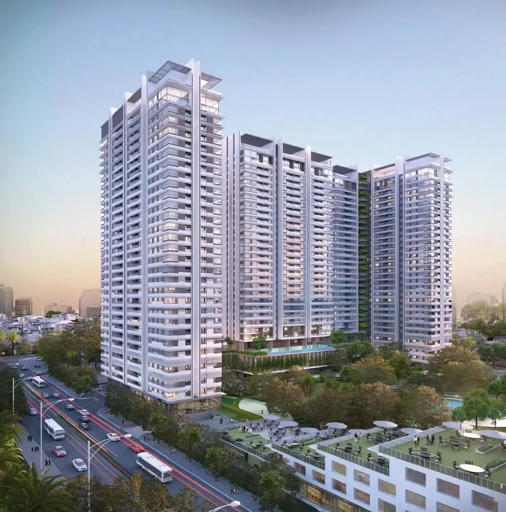 Phối cảnh dự án Kingdom 101 tại khu đất 334 Tô Hiến Thành