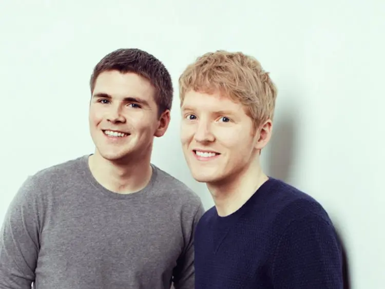 Hai anh em Patrick và John Collison, đồng sáng lập Stripe