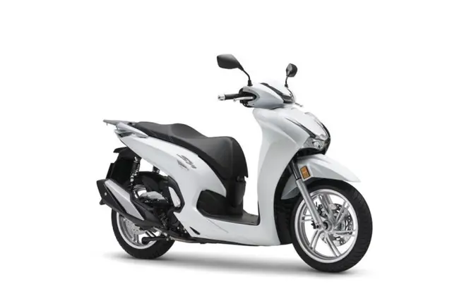 Xe tay ga Honda SH350i màu trắng